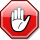 Stop hand nuvola red.svg